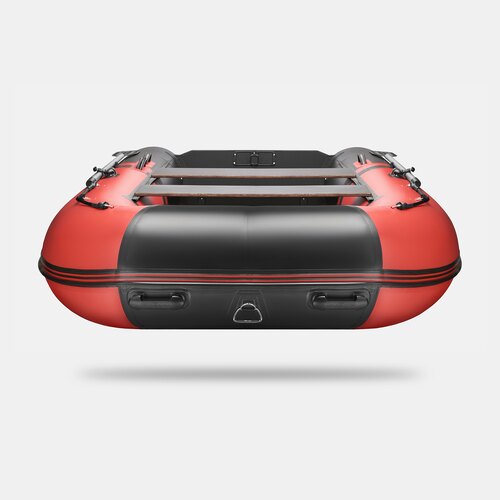 Надувная лодка GLADIATOR E420S JET красно-черный