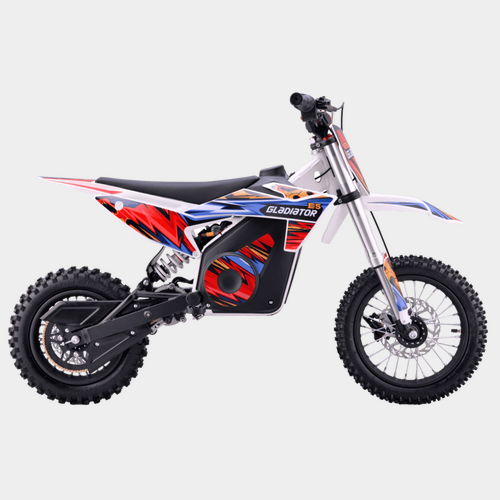 Питбайк электрический Gladiator E5 red (36V1000W, 12/10)