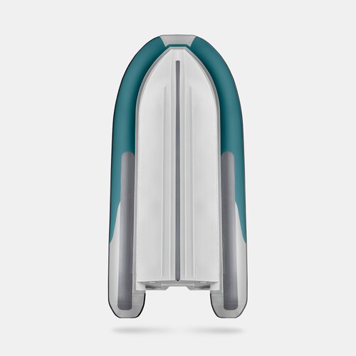 Надувная лодка RIB GLADIATOR AL 380 морской зеленый-белый (СПб)