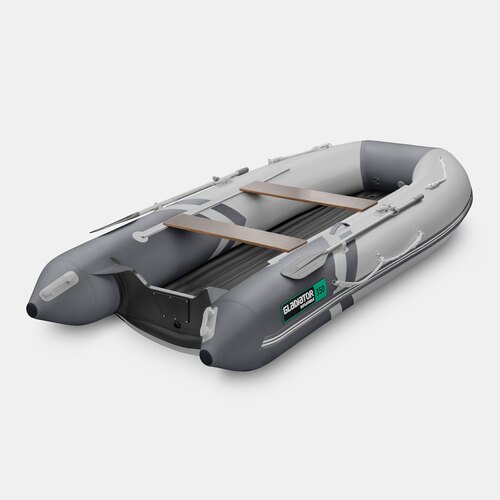 Надувная лодка GLADIATOR E350S светло/темно-серый