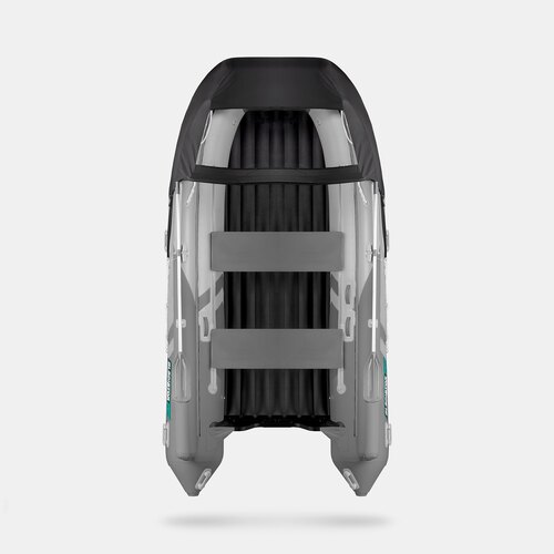 Надувная лодка GLADIATOR E420X светло-темносерый