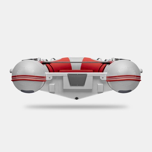 Надувная лодка RIB GLADIATOR AL 420 красно-белый (СПб)