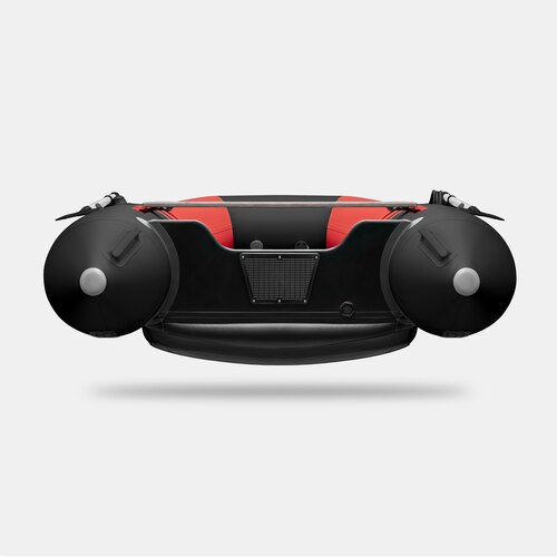 Надувная лодка GLADIATOR E330SL красно-черный