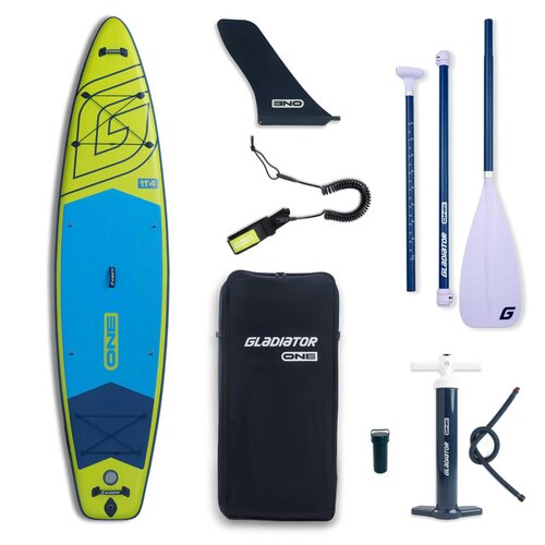 SUP доска надувная Gladiator ONE 11.4 Lime новинка 2026