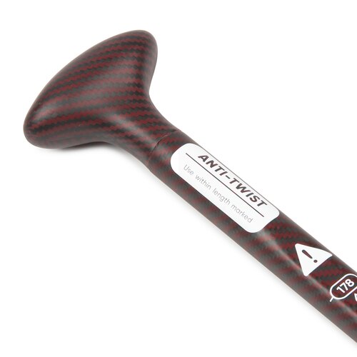 SUP весло Gladiator Race Kevlar red 3-части, лопатка L