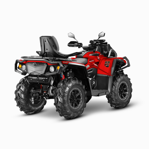 Квадроцикл AODES Pathcross ATV800L MUD PRO EPS Red with flake 2025